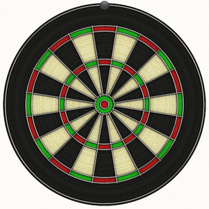 Dartboard: A blank dartboard for you to add your own scores or word concepts.