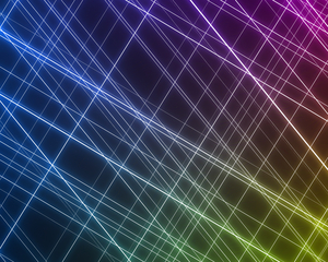 Laser Beams 5: Graphic image of coloured laser beams. A great futuristic background, texture, etc. You may prefer:  http://www.rgbstock.com/photo/nU9D51W/Laser+Beams+3  or:  http://www.rgbstock.com/photo/oyWxOy6/Textured+Gradient+3
