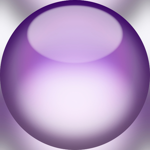 Coloured Ball 1: A shiny coloured graphic ball.