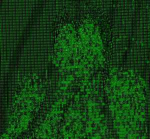 Android Hell: A figure of despair made in binary. You may prefer:  http://www.rgbstock.com/photo/nbvwcHa/Victim  or: http://www.rgbstock.com/photo/opiSiMU/Praying+Man