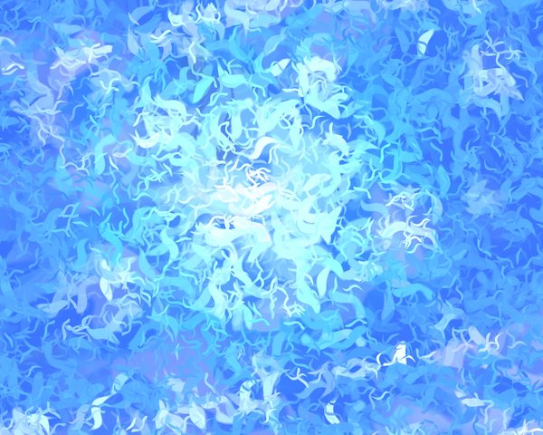 Abstract Blue Chaos: Chaotic textured blue background.  Great texture, fill, etc.