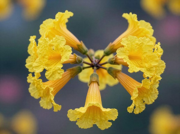 flores da árvore trombeta dourada 2: 
