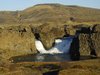 Waterfall in Iceland: twins of waterfalls in Iceland