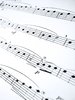 Sheet music perspective: sheet music