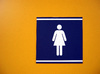 Ladies restroom pictogram: Ladies restroom pictogram