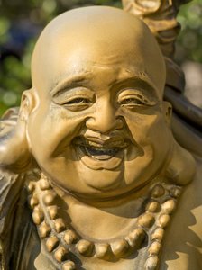 Smiling buddha: 