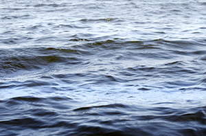 Deep waters: Ocean waves background texture