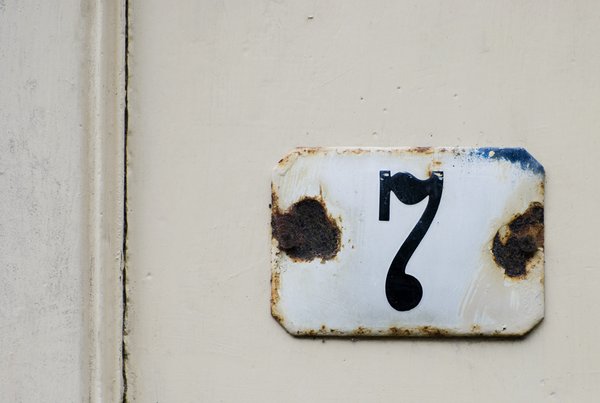 Number 7: House number 7