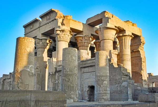 Oude Egyptische tempel: 