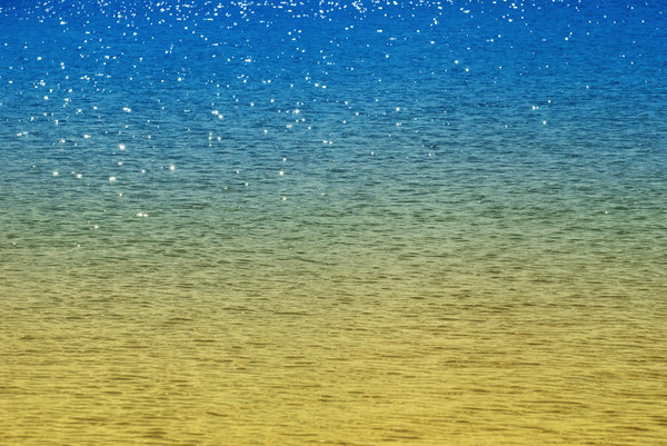 Water background: gradient colors